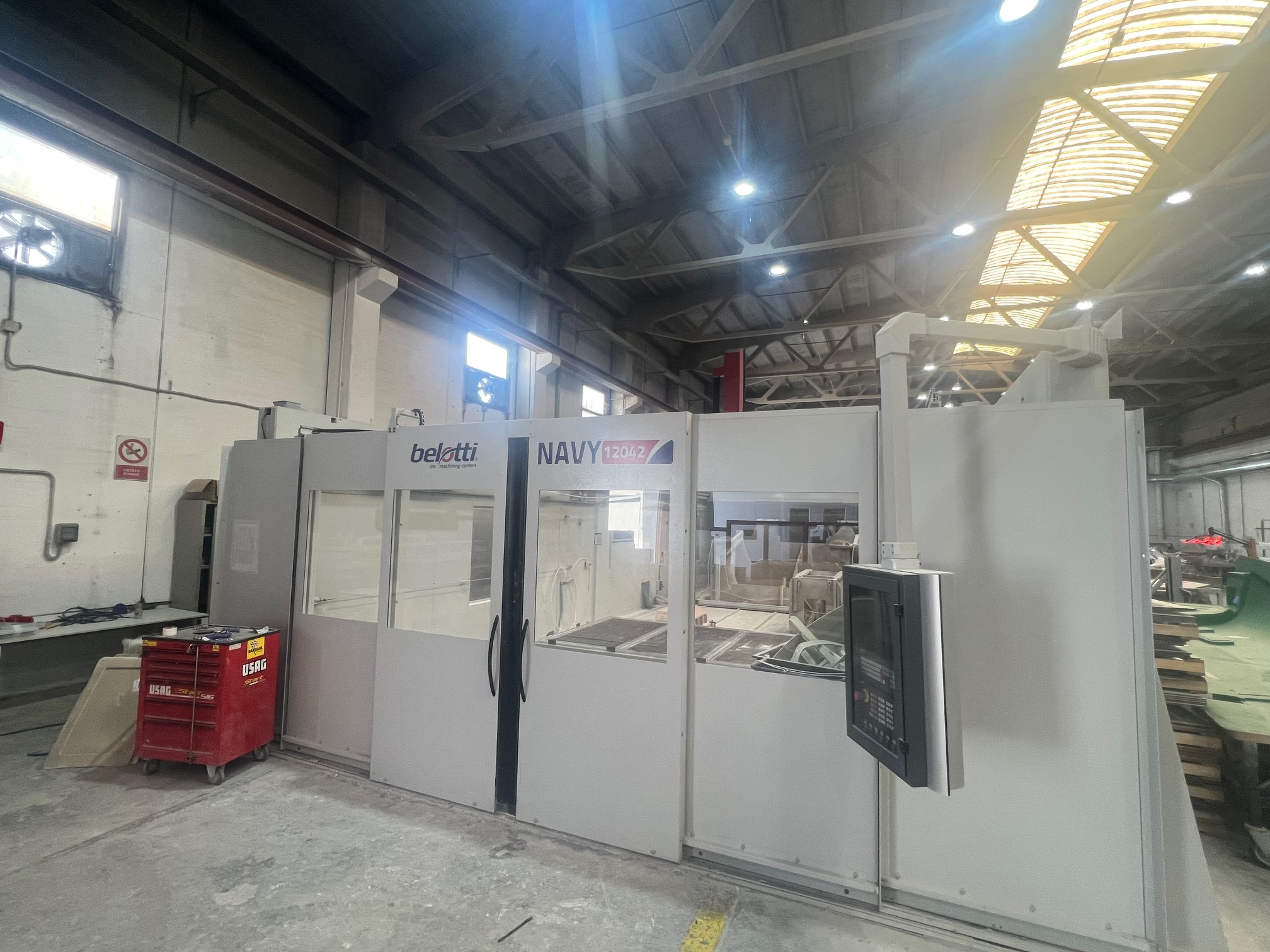 Fresatrice CNC Belotti a 5 assi